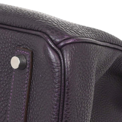 Hermes Prune Togo Birkin 35 Handbag