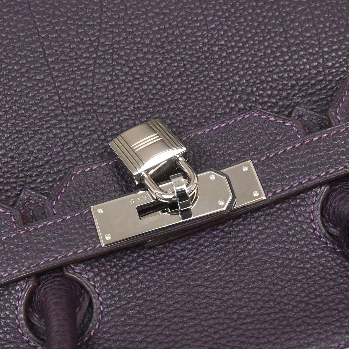 Hermes Prune Togo Birkin 35 Handbag