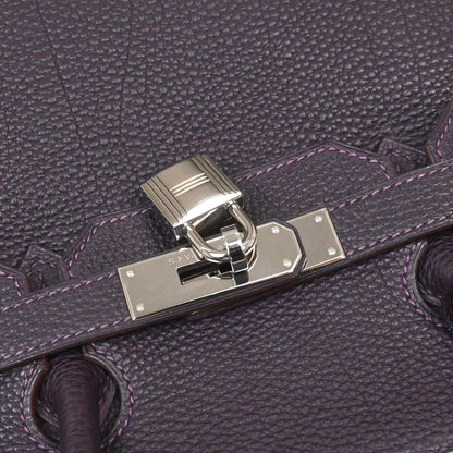 Hermes Prune Togo Birkin 35 Handbag