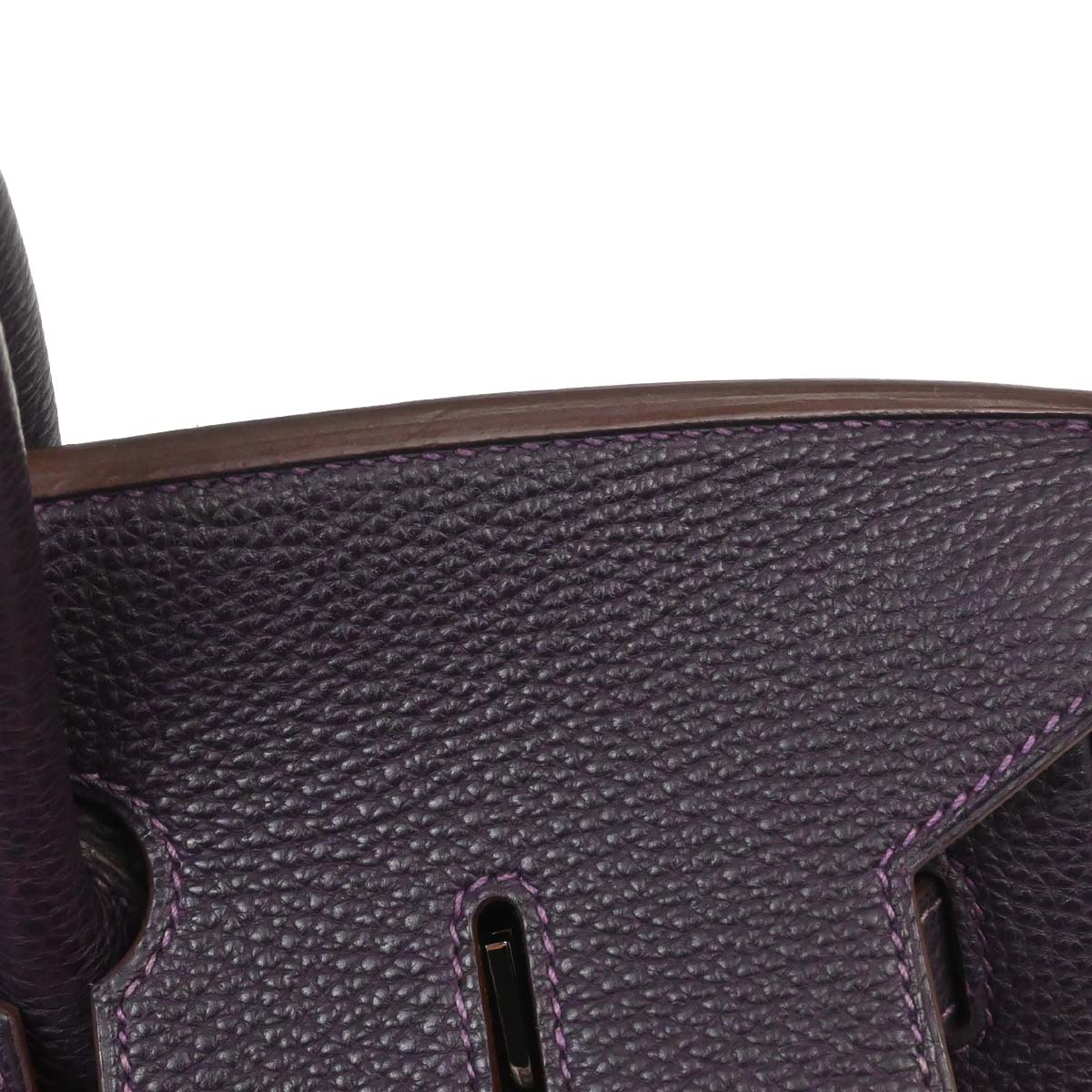 Hermes Prune Togo Birkin 35 Handbag