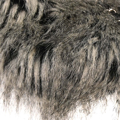 Chanel Gray Artificial Fur Arctic Fantasy Tote Handbag