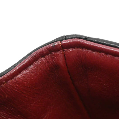 Chanel Black Lambskin Turnlock Mini Full Flap Shoulder Bag