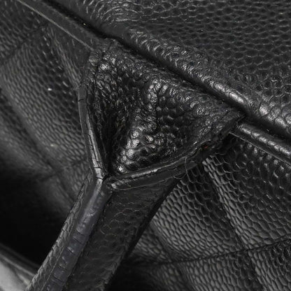 Chanel Black Caviar Skin Bowling Bag 37