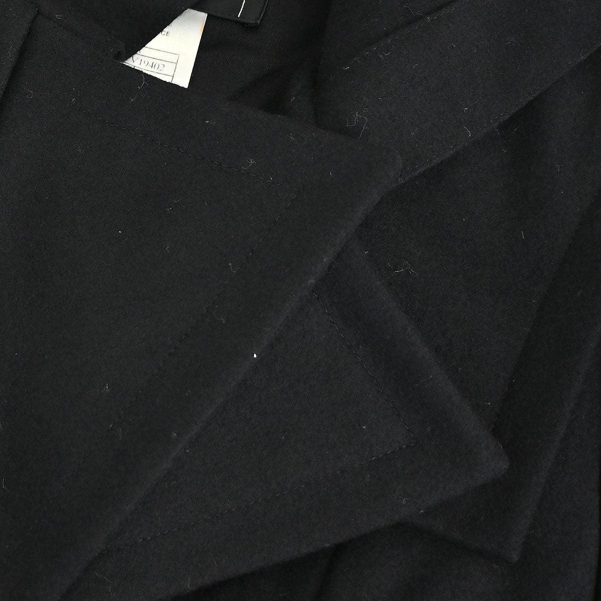 Chanel 2006 Hooded Duffel Coat Black #34
