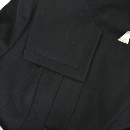 Chanel 2006 Hooded Duffel Coat Black #34