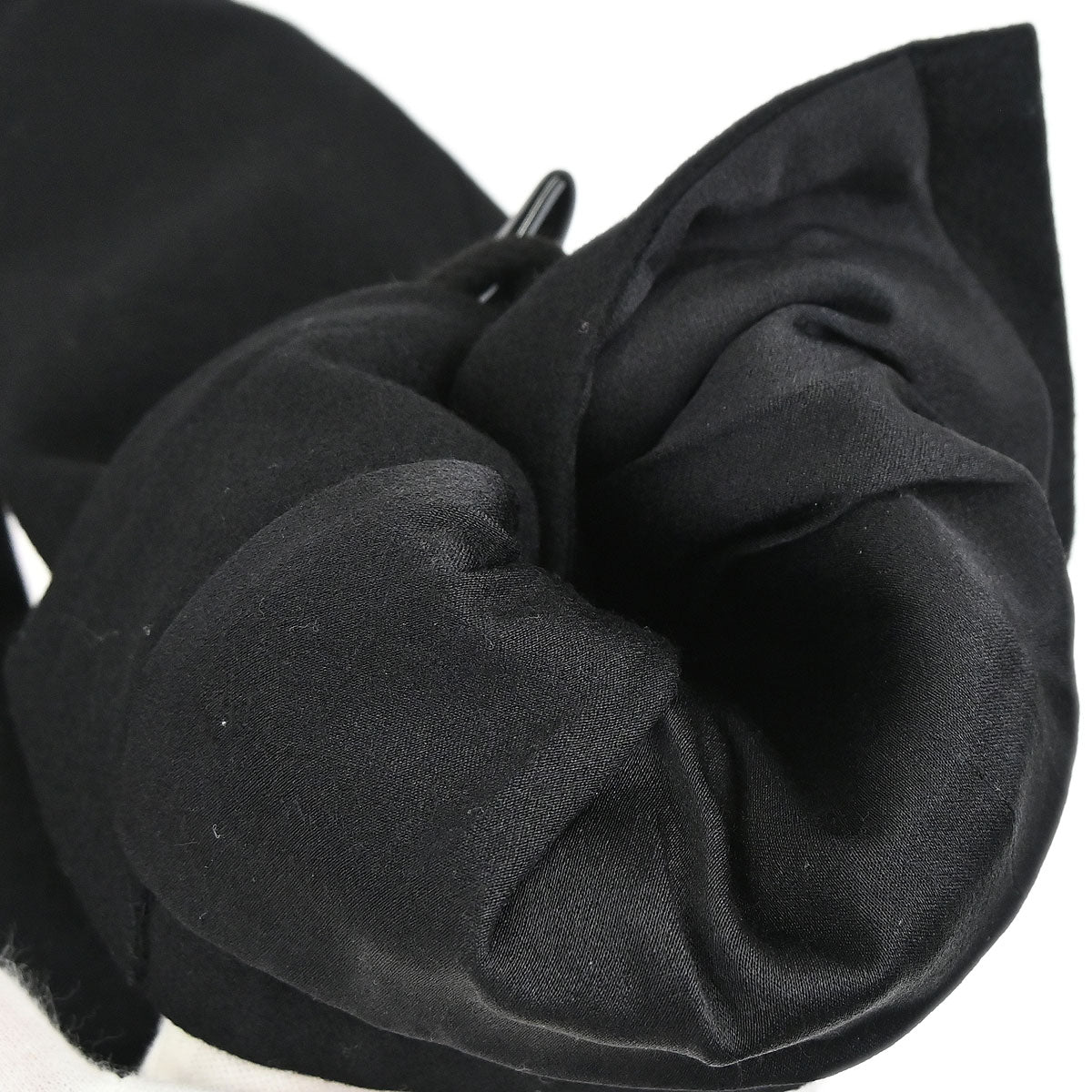 Chanel 2006 Hooded Duffel Coat Black #34