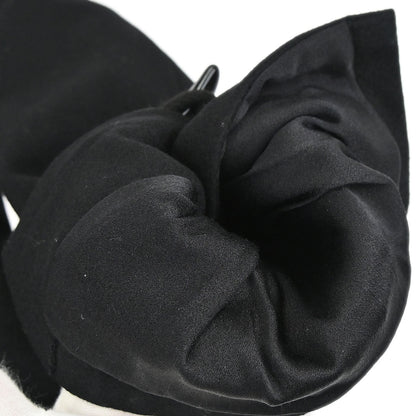 Chanel 2006 Hooded Duffel Coat Black #34