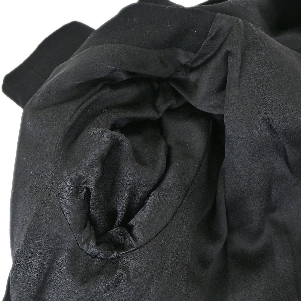 Chanel 2006 Hooded Duffel Coat Black #34