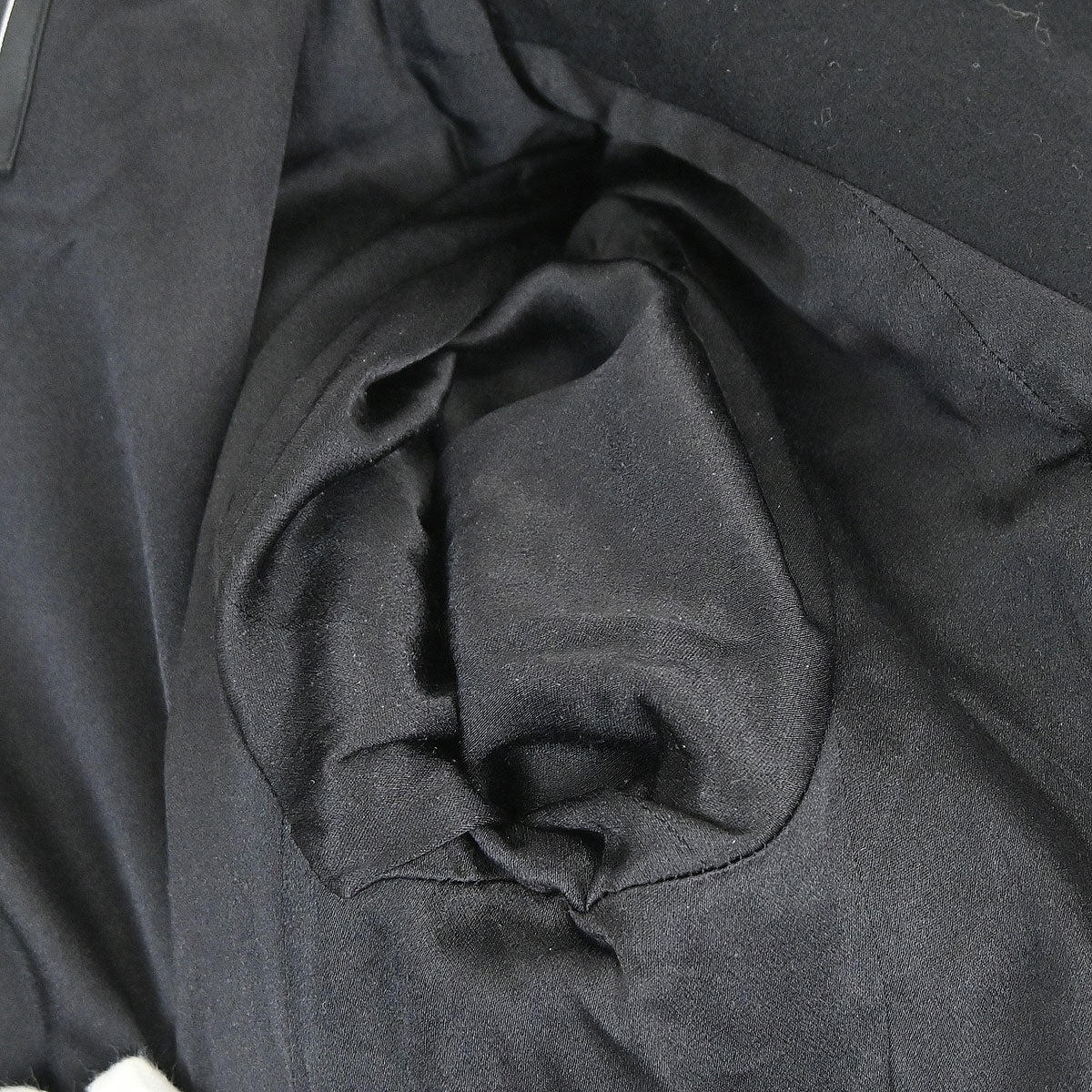 Chanel 2006 Hooded Duffel Coat Black #34