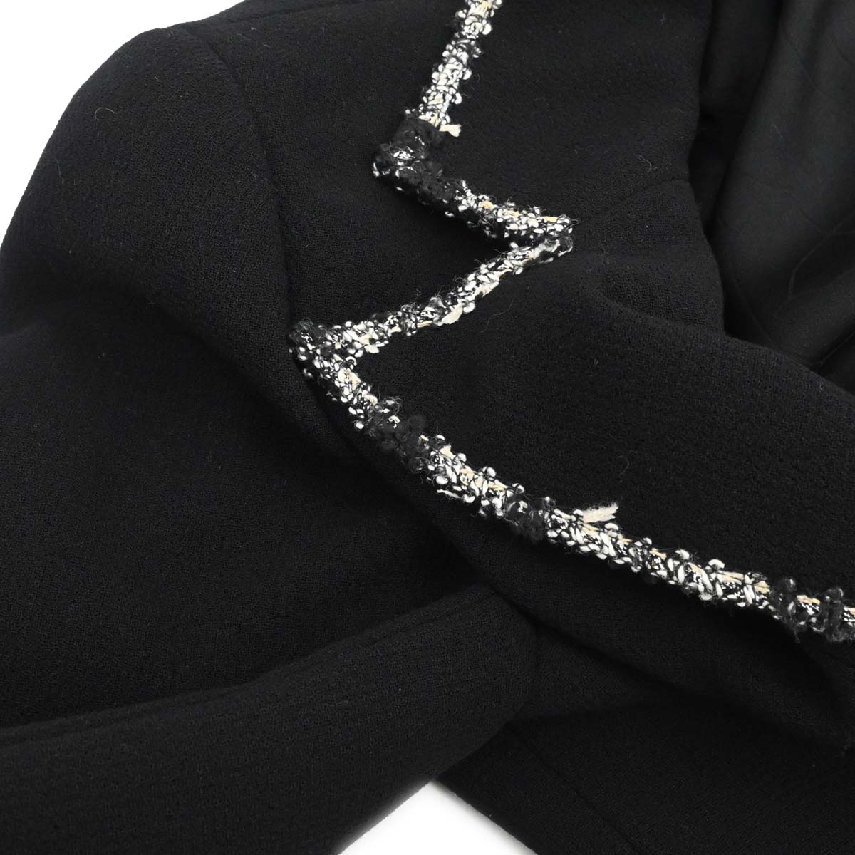 Chanel 2005 Black Emblem Single Breasted Jacket #36