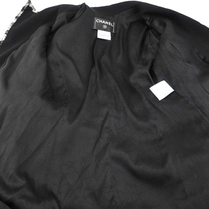 Chanel 2005 Black Emblem Single Breasted Jacket #36