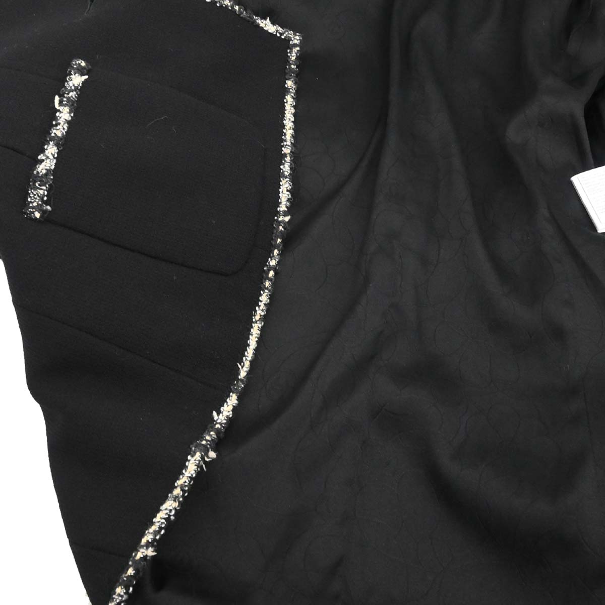 Chanel 2005 Black Emblem Single Breasted Jacket #36