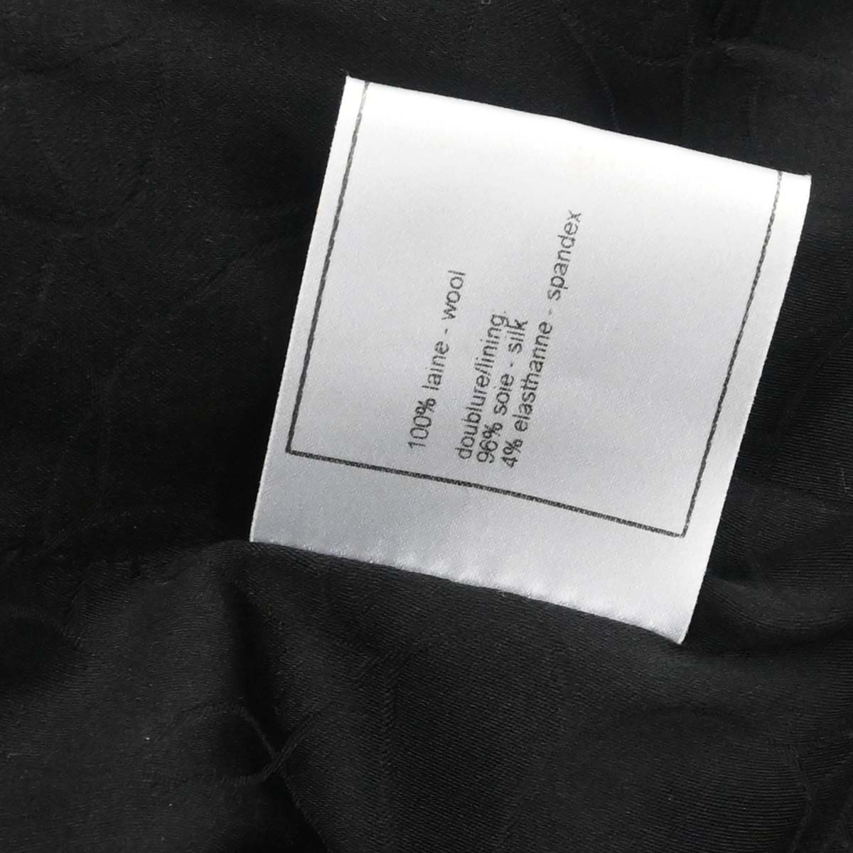 Chanel 2005 Black Emblem Single Breasted Jacket #36