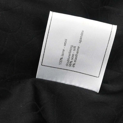 Chanel 2005 Black Emblem Single Breasted Jacket #36