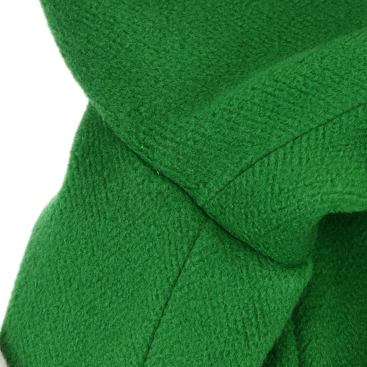 Hermes Hooded Duffel Coat Green #52
