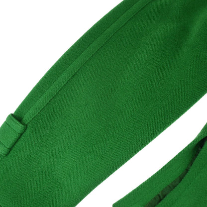 Hermes Hooded Duffel Coat Green #52