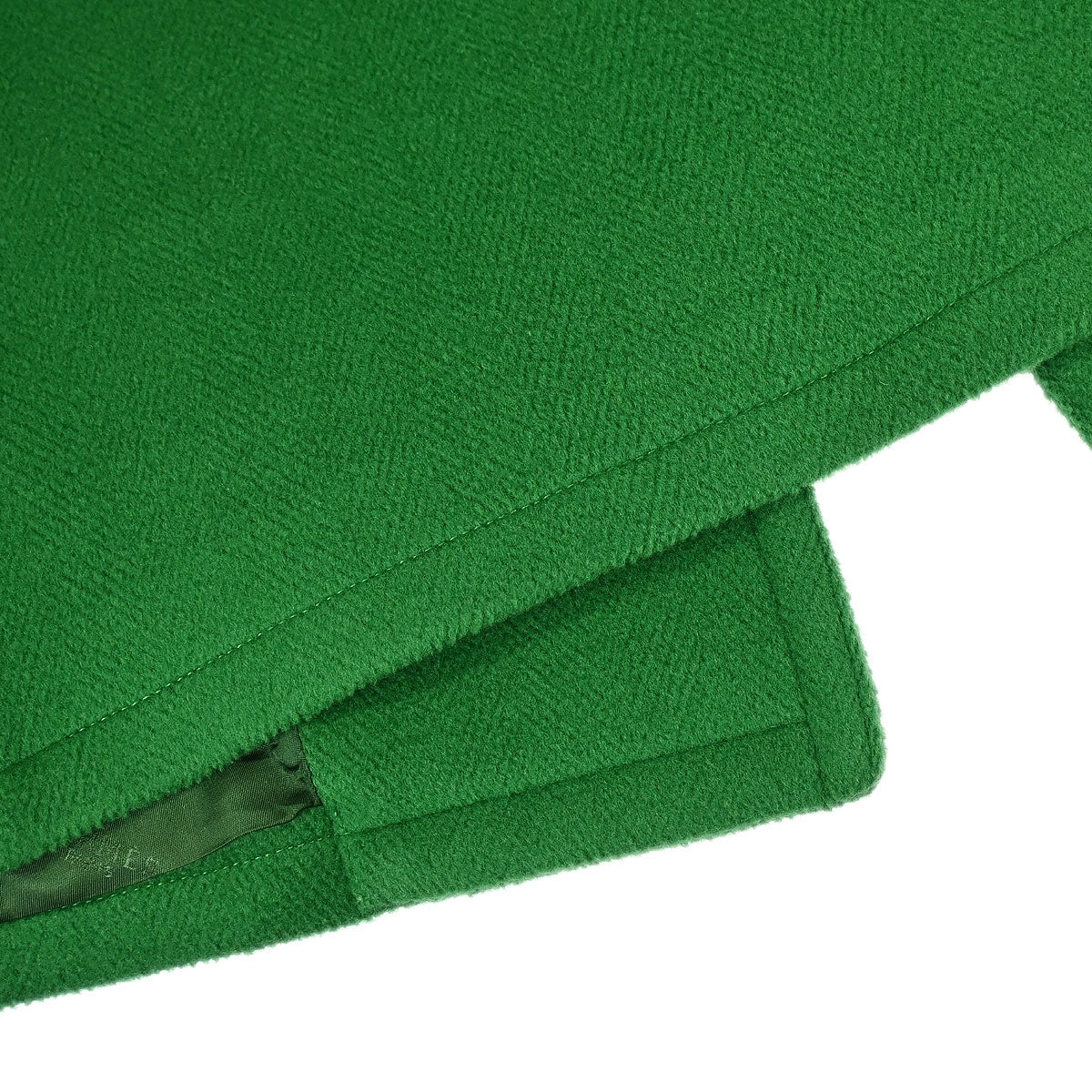 Hermes Hooded Duffel Coat Green #52