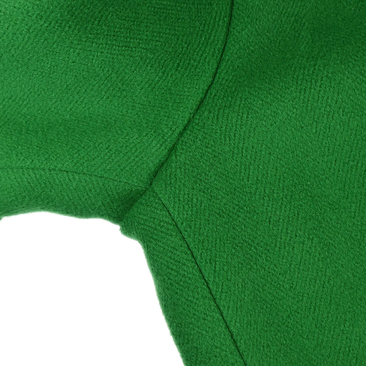 Hermes Hooded Duffel Coat Green #52