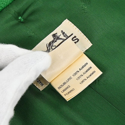 Hermes Hooded Duffel Coat Green #52
