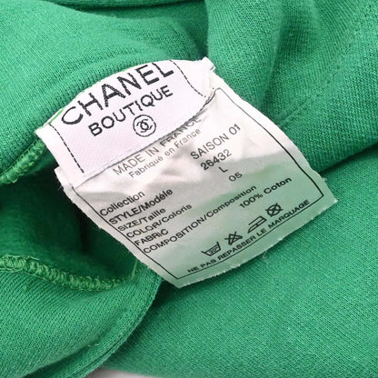 Chanel Long Sleeve Top Pullover Green