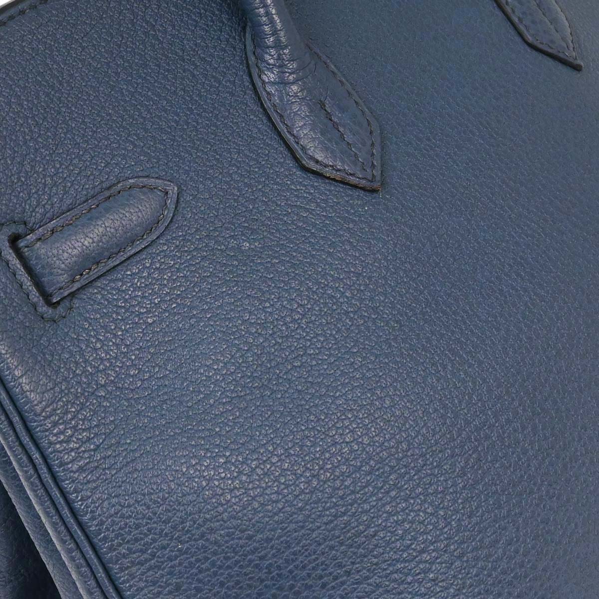 Hermes Blue Togo Birkin 35 Handbag