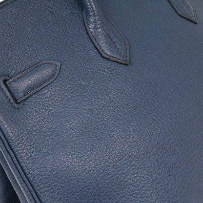 Hermes Blue Togo Birkin 35 Handbag
