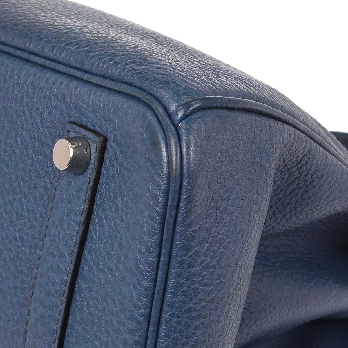 Hermes Blue Togo Birkin 35 Handbag