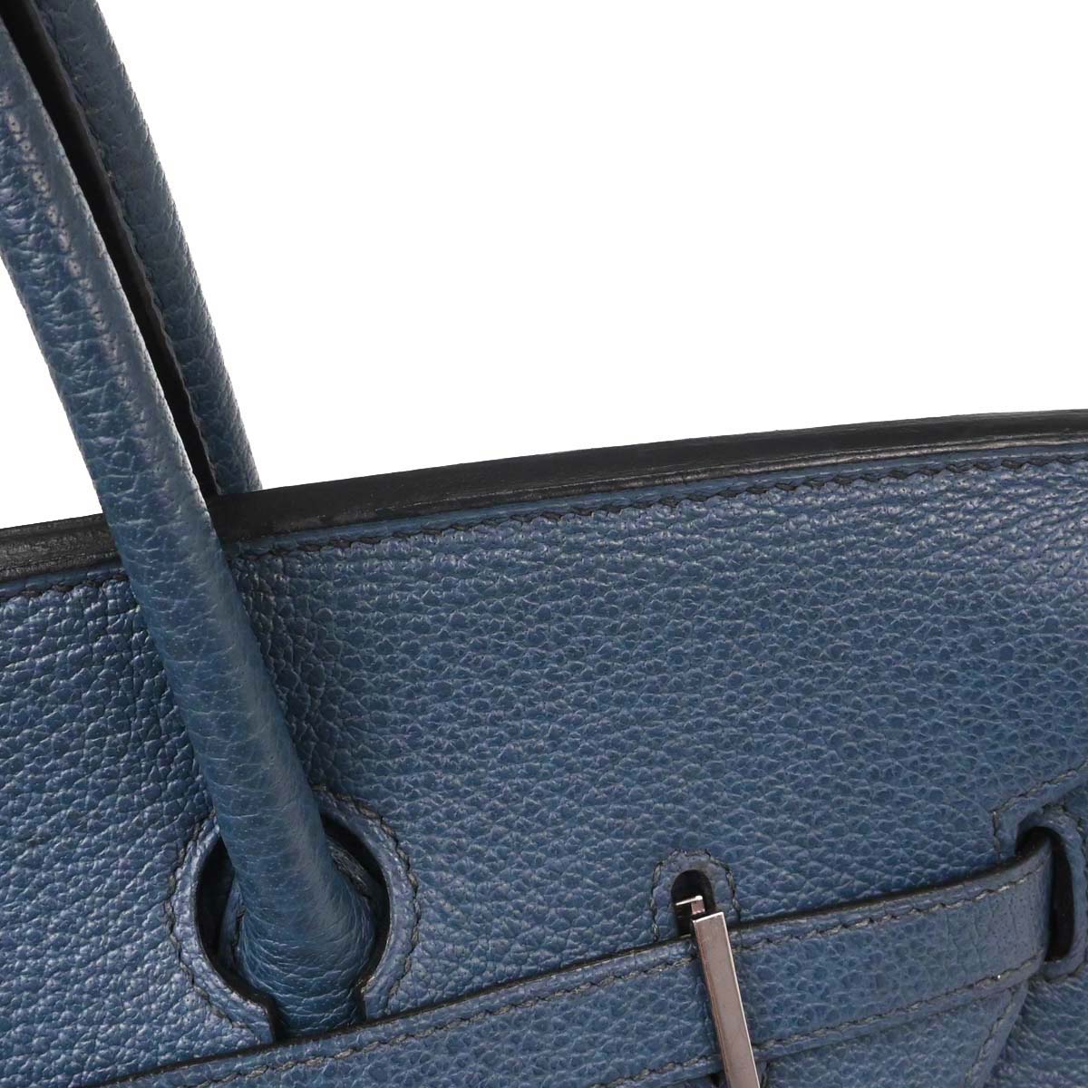 Hermes Blue Togo Birkin 35 Handbag