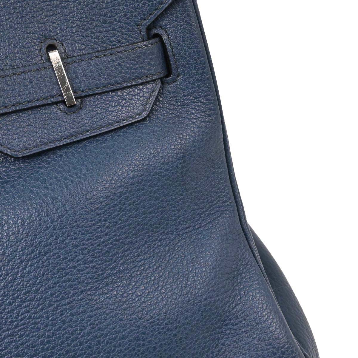 Hermes Blue Togo Birkin 35 Handbag
