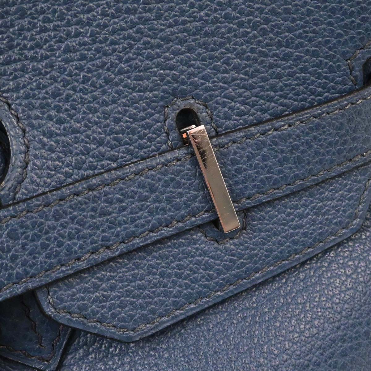 Hermes Blue Togo Birkin 35 Handbag