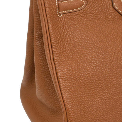 Hermes Gold Togo Birkin 35 Handbag