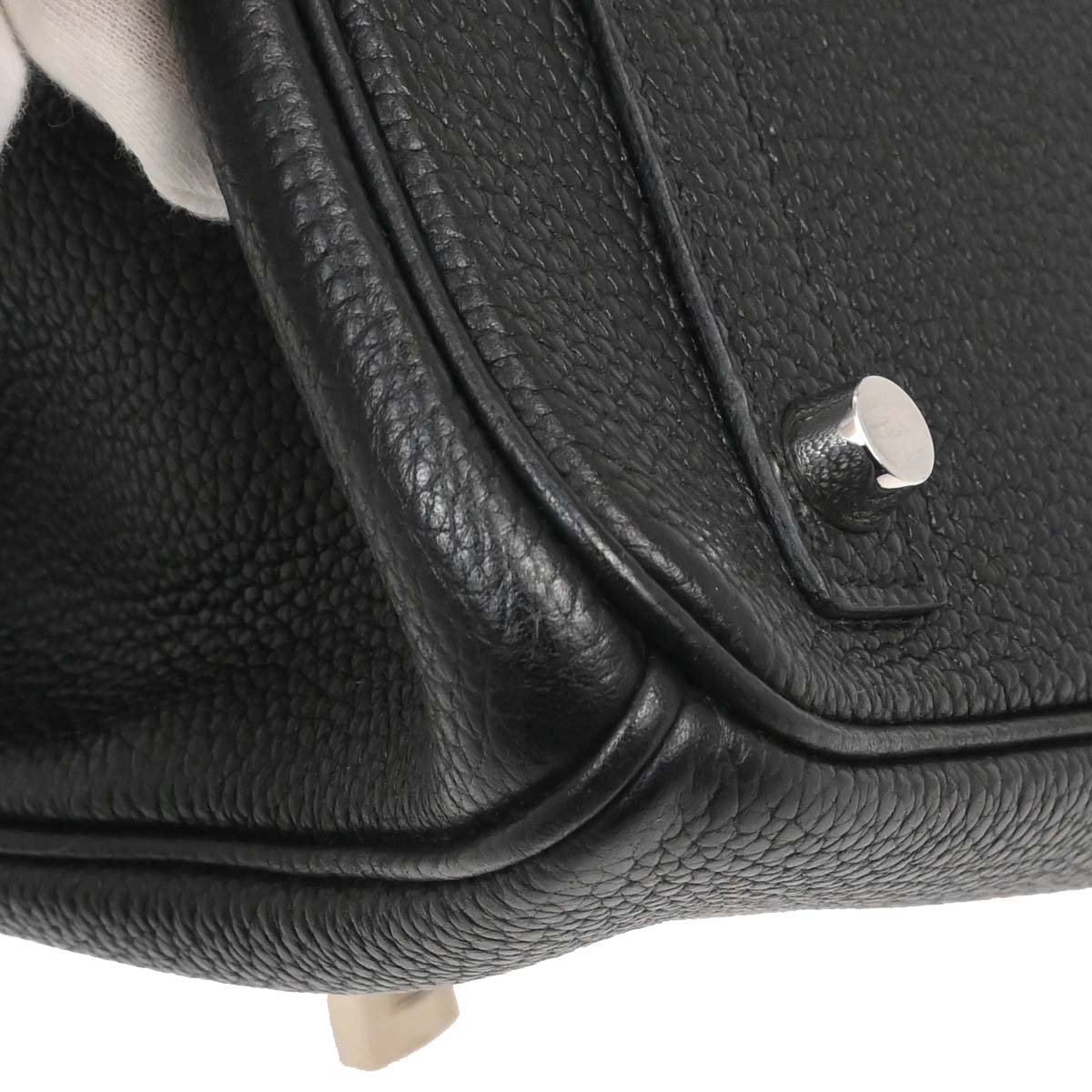 Hermes Black Togo Birkin 30 Handbag