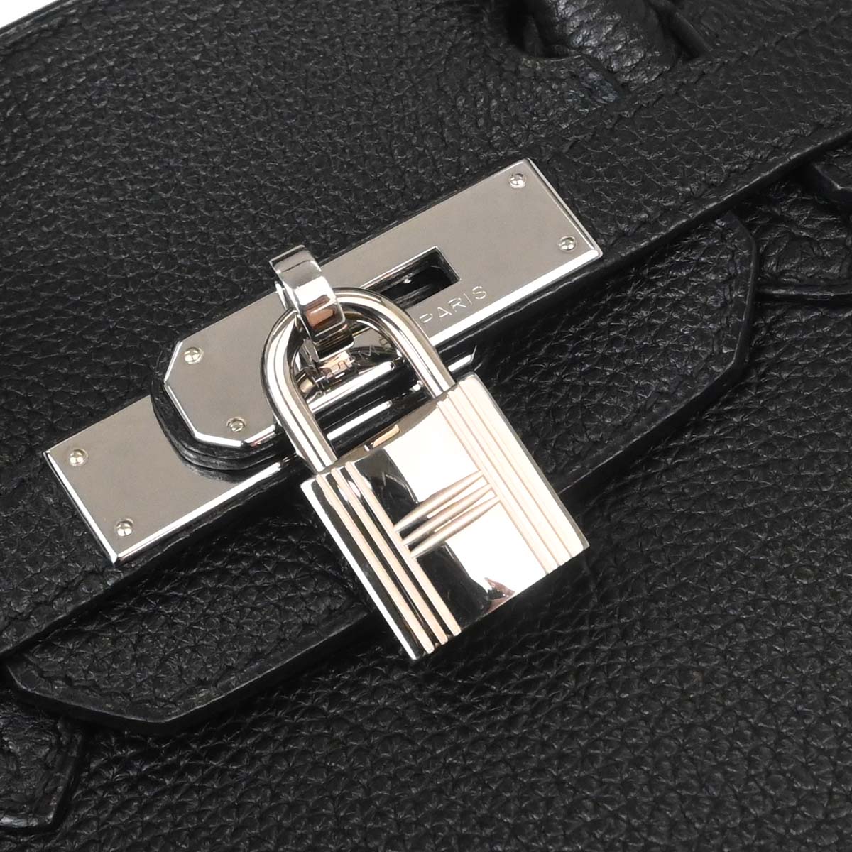 Hermes Black Togo Birkin 30 Handbag