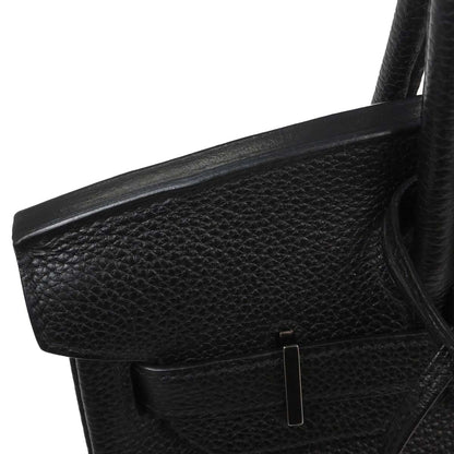 Hermes Black Togo Birkin 30 Handbag