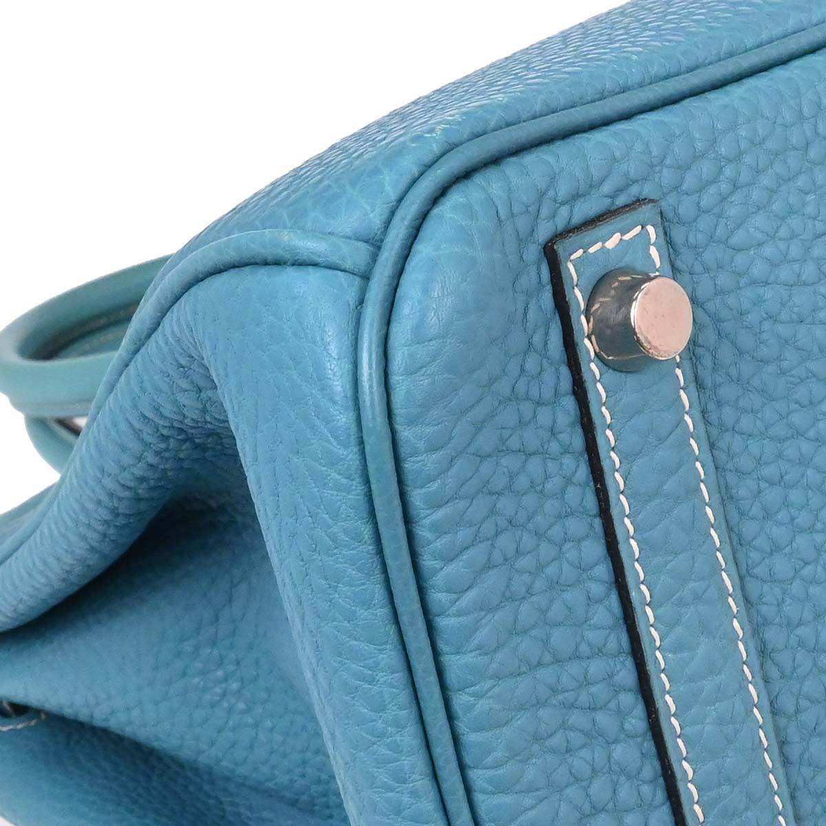 Hermes Blue Jean Togo Birkin 30 Handbag
