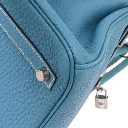 Hermes Blue Jean Togo Birkin 30 Handbag