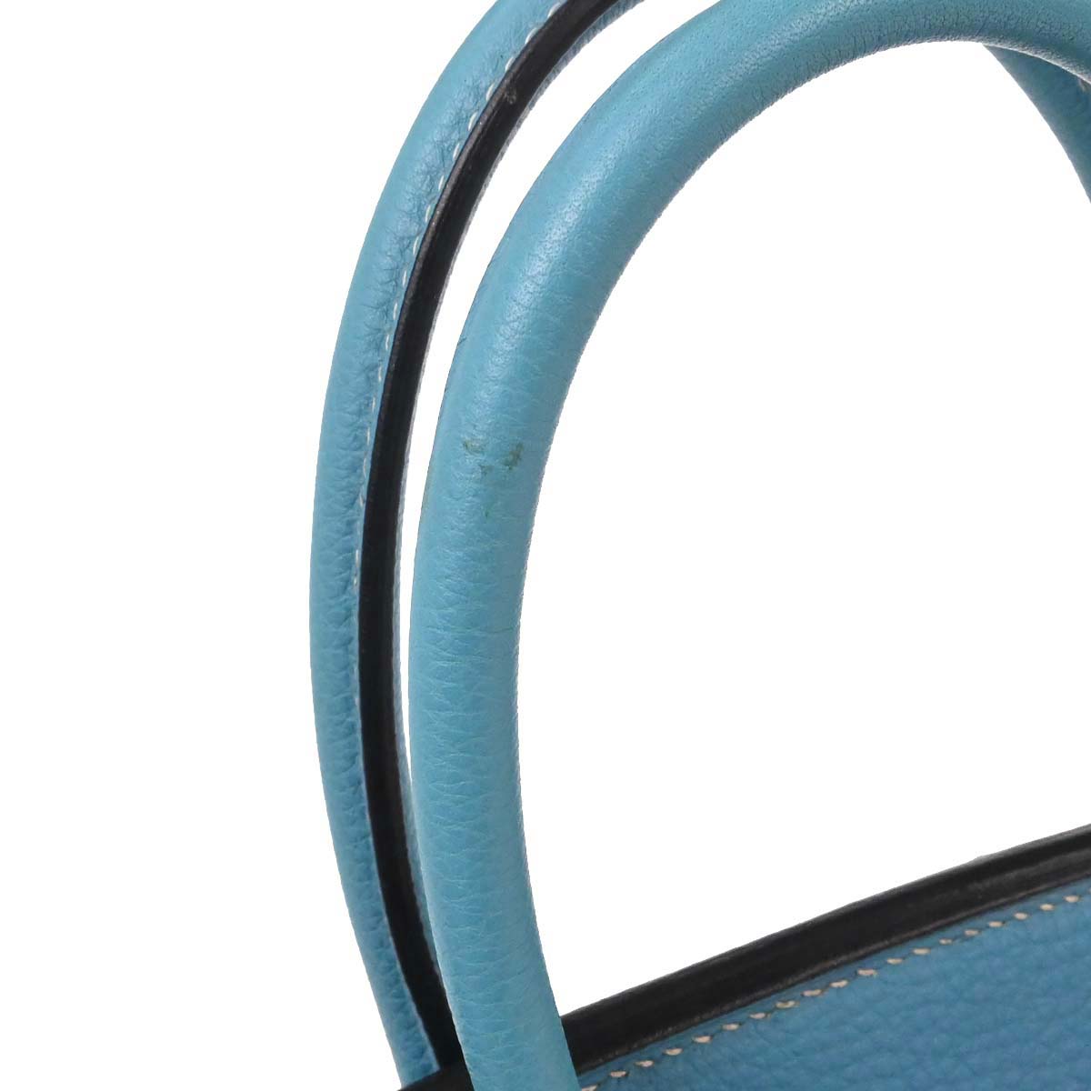 Hermes Blue Jean Togo Birkin 30 Handbag