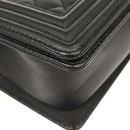 Boy Chanel 2018-2019 Black Calfskin Medium Shoulder Bag