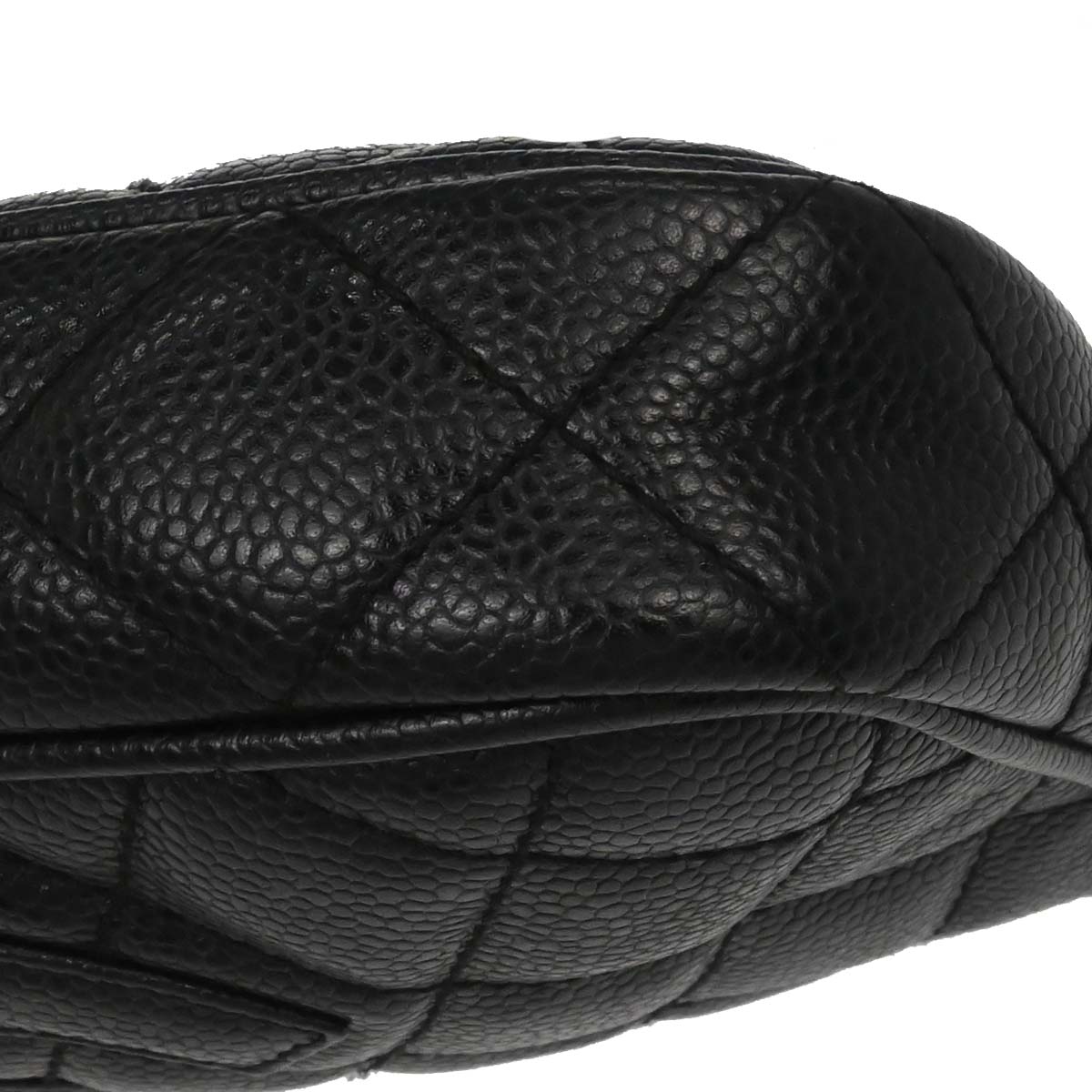 Chanel Black Caviar Skin Handbag