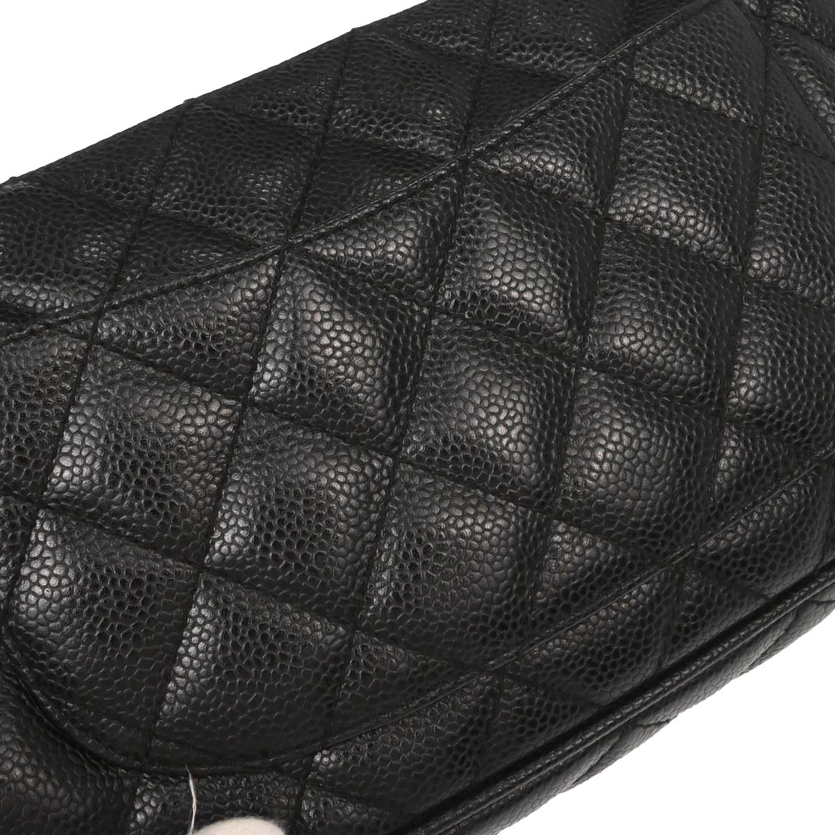 Chanel Black Caviar Skin Handbag