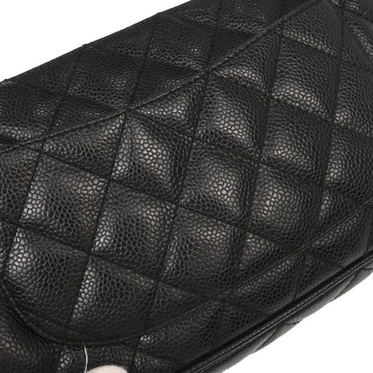 Chanel Black Caviar Skin Handbag