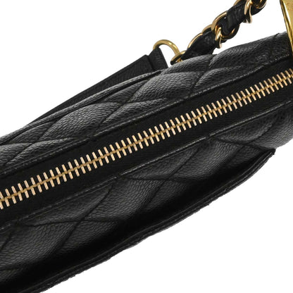 Chanel Black Caviar Skin Handbag