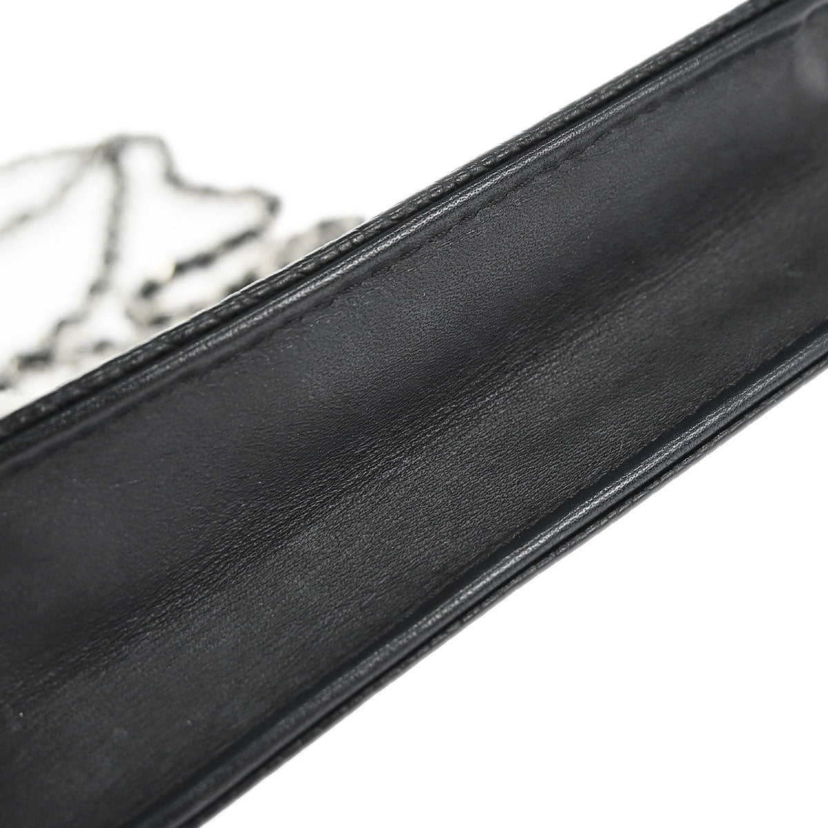 Chanel Black Caviar Skin Timeless WOC Wallet on Chain Bag