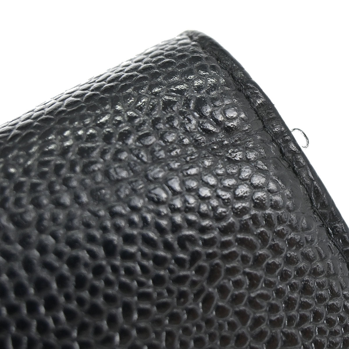 Chanel Black Caviar Skin Timeless WOC Wallet on Chain Bag