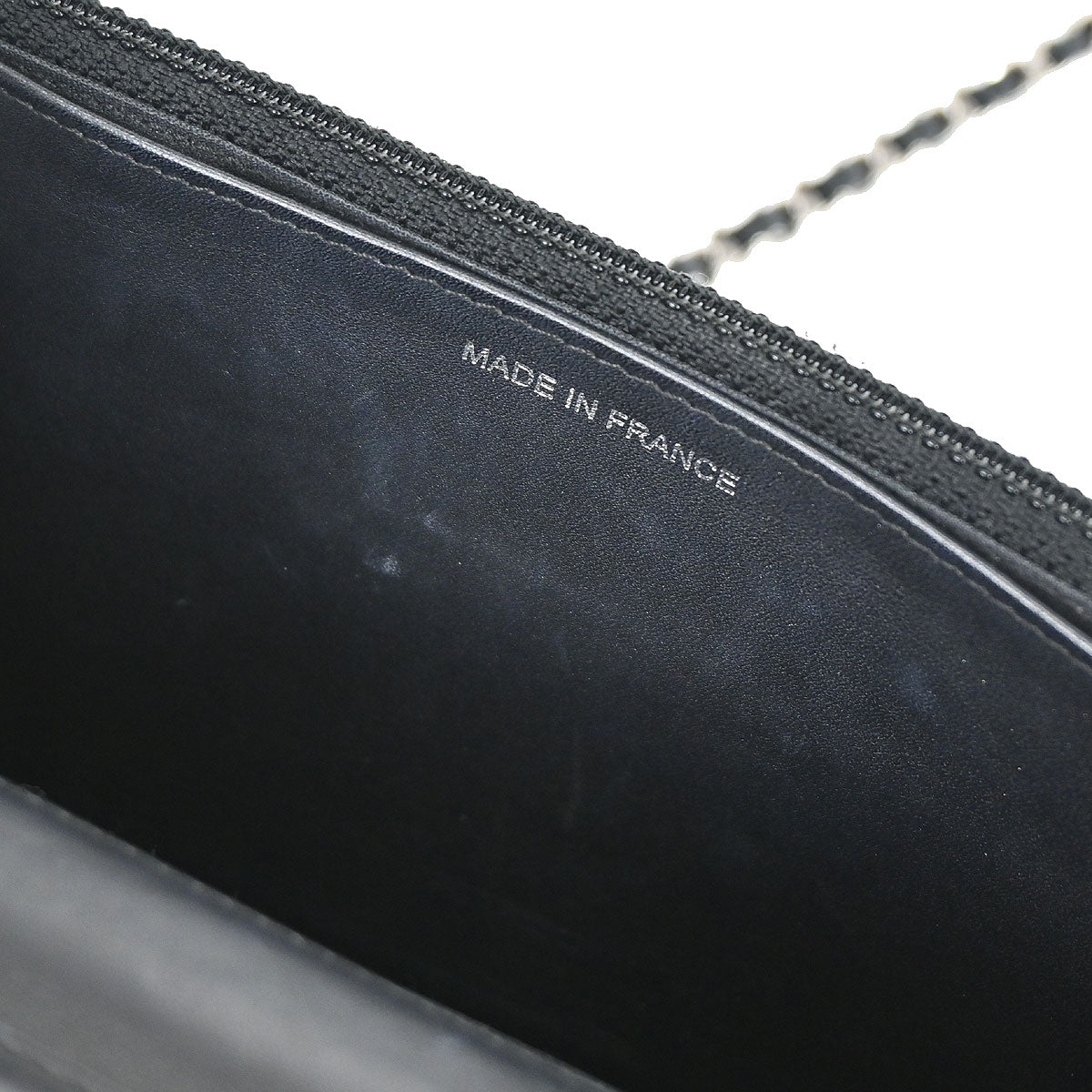 Chanel Black Caviar Skin Timeless WOC Wallet on Chain Bag