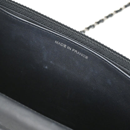 Chanel Black Caviar Skin Timeless WOC Wallet on Chain Bag