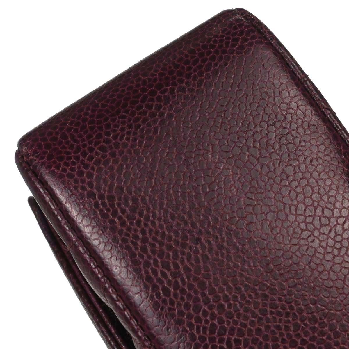 Chanel Bordeaux Caviar Skin Small Diana Shoulder Bag