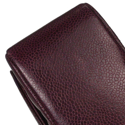 Chanel Bordeaux Caviar Skin Small Diana Shoulder Bag