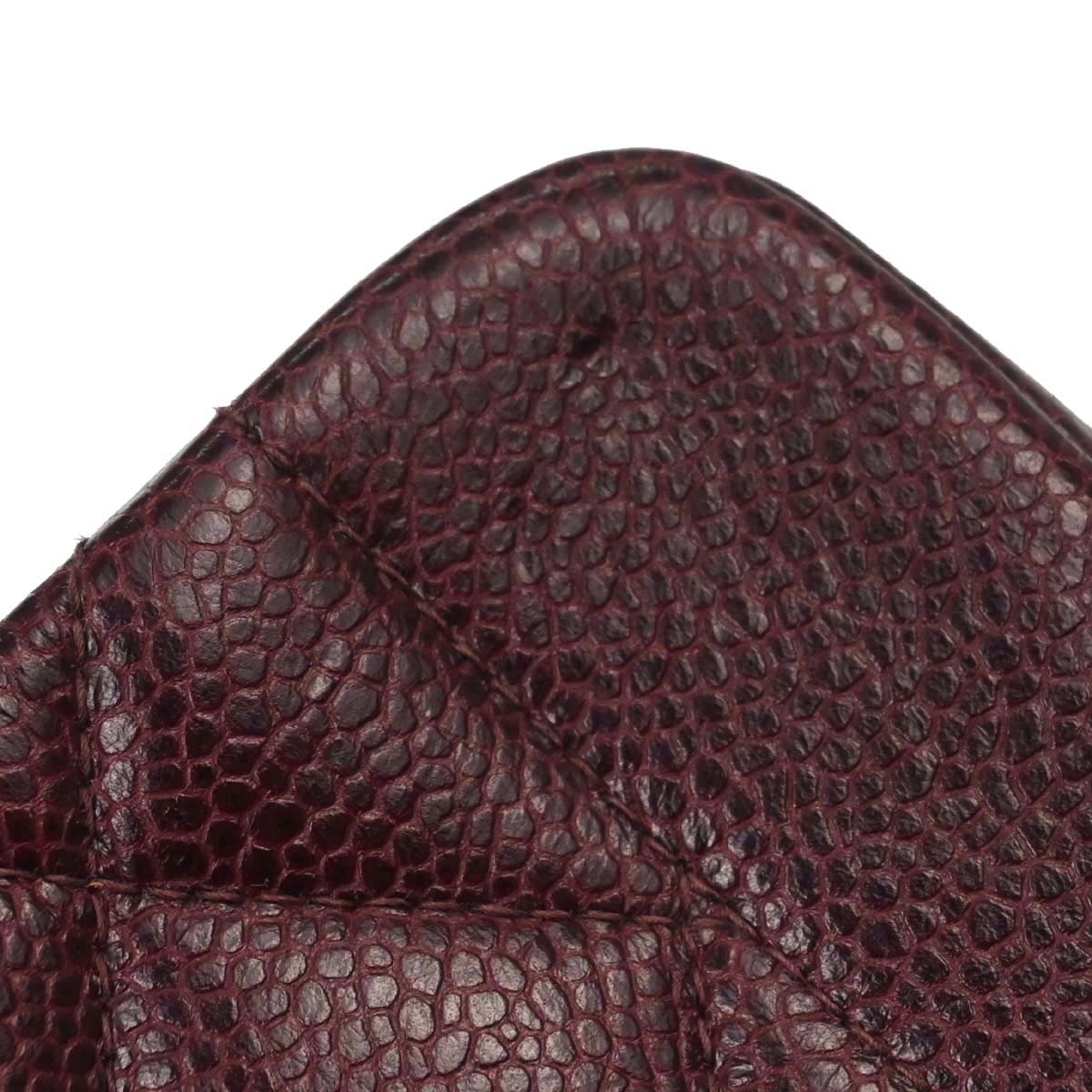 Chanel Bordeaux Caviar Skin Small Diana Shoulder Bag