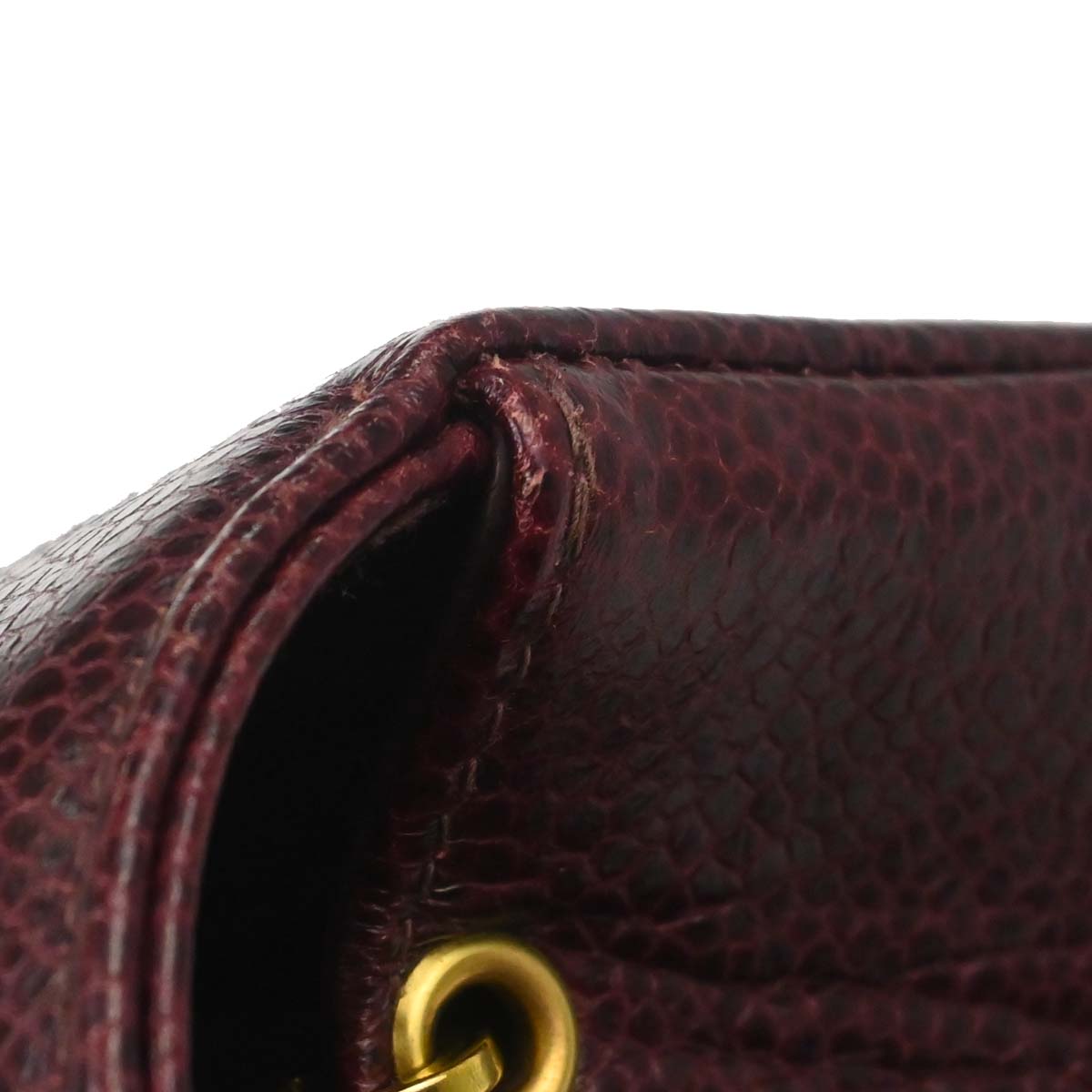 Chanel Bordeaux Caviar Skin Small Diana Shoulder Bag